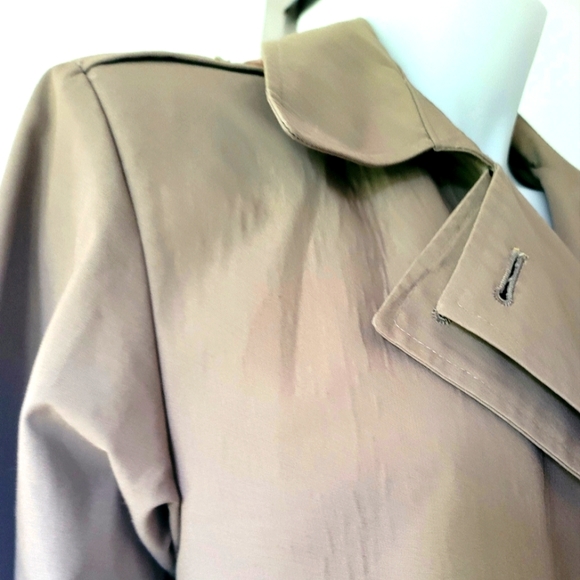 Vintage Tradition Sears Double-Breasted Trench Coat Size 10 - Picture 2 of 13